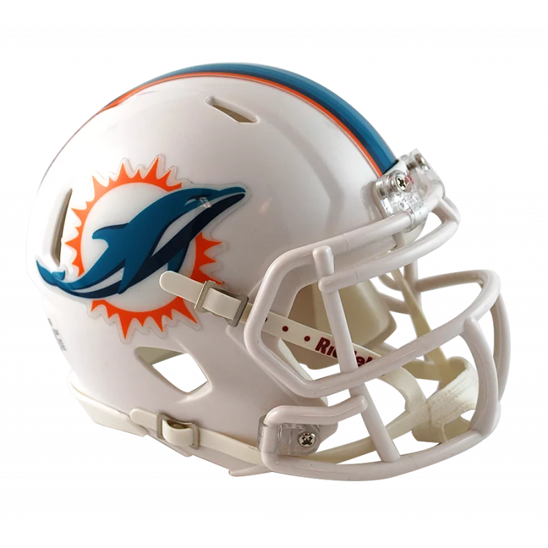 Mini casco NFL Miami Dolphins Riddell Replica