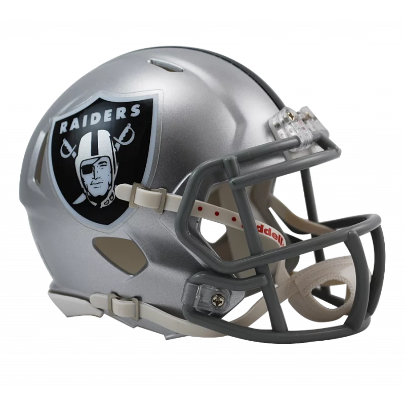 Casco de Futbol NFL Oakland Raiders Riddell Replica