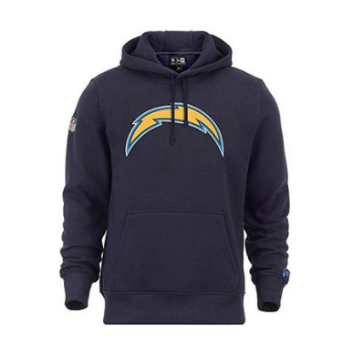 Sweat à capuche NFL Los Angeles Chargers New Era Team logo Bleu marine
