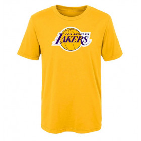 T-shirt NBA Outerstuff Los Angeles Lakers Primary Logo pour enfant jaune