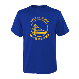 Kids' NBA Golden State Warriors Primary Logo tee Royal