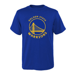 T-shirt NBA Golden State Warriors Primary Logo Azul para nino