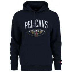 Sweat à Capuche NBA New Orleans Pelicans New Era Team logo Bleu marine