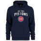 Sweat à Capuche NBA Detroit Pistons New Era Team logo Bleu marine