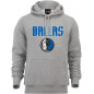 Sudadera NBA Dallas Mavericks New Era team logo gris
