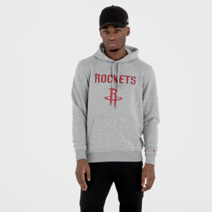Men's New Era team logo PO Hoody NBA Houston Rockets grey