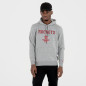 Sweat à Capuche NBA Houston Rockets New Era Team logo Gris