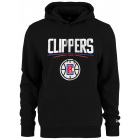Sweat à Capuche NBA Los Angeles Clippers New Era Team logo Noir