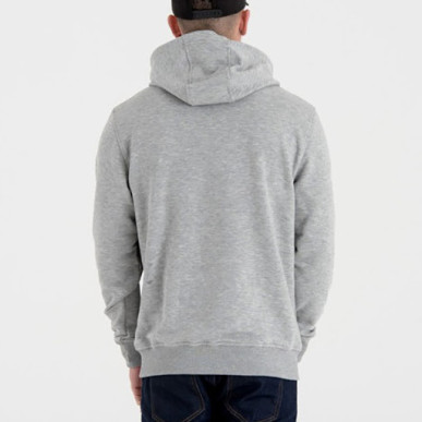Sudadera NBA Milwaukee Bucks New Era team logo gris
