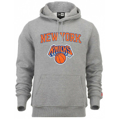 Men's New Era Team logo Hoody NBA New York Knicks Grey
