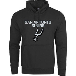 Sweat à Capuche NBA San Antonio Spurs New Era Team logo Noir