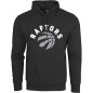 Toronto Raptors New Era sudadera negra de NBA para hombre