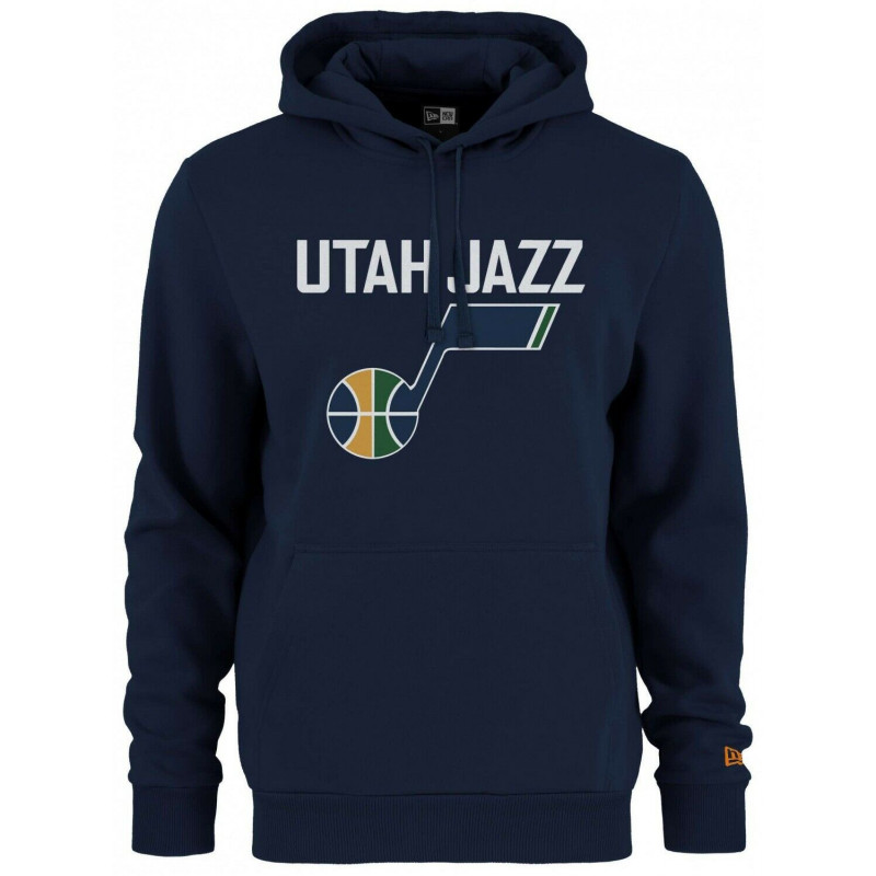 Sweat à Capuche NBA Utah Jazz New Era Team logo Bleu marine