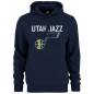Men's New Era team logo PO Hoody NBA Utah Jazz Navy
