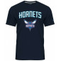 T-Shirt NBA Charlotte Hornets New Era Team logo Bleu marine T-Shirt NBA Charlotte Hornets New Era Team logo Bleu marine