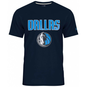 Men's New Era Team logo t-shirt NBA Dallas Mavericks Navy