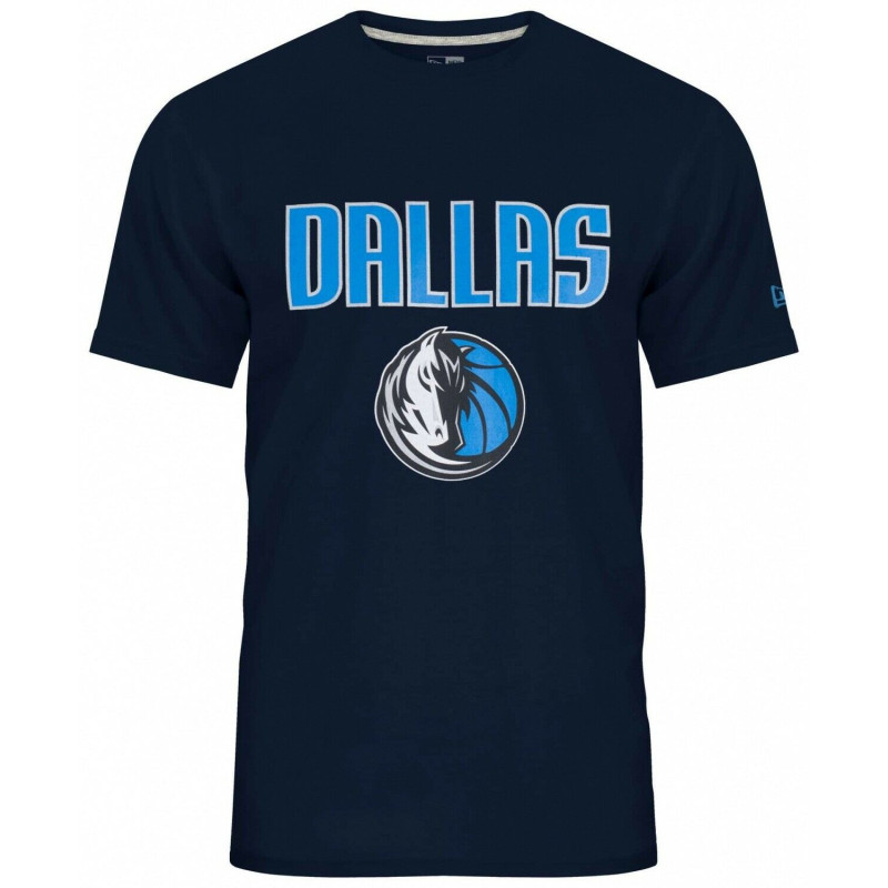 Men's New Era Team logo t-shirt NBA Dallas Mavericks Navy
