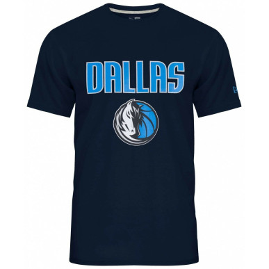 T-shirt NBA Dallas Mavericks New Era Team logo azul