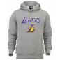 Men's New Era Team logo Hoodie NBA Los Angeles Lakers Grey