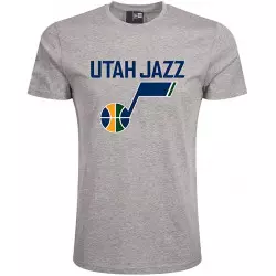 T-shirt NBA Utah Jazz New Era Team logo Gris