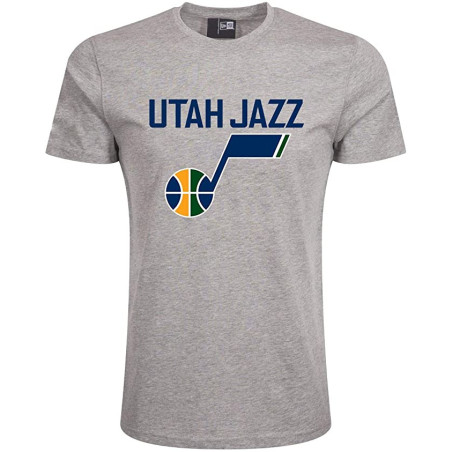Men's New Era Team logo t-shirt NBA Utah Jazz Grey