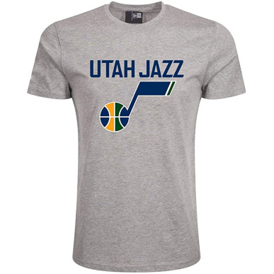 11546135_T-Shirt NBA Utah Jazz New Era Team logo Gris