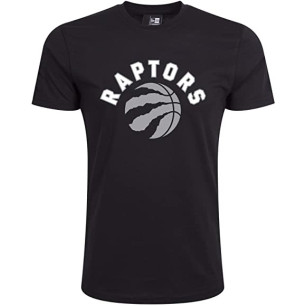 Men's New Era Team logo T-shirt NBA Toronto Raptors Black