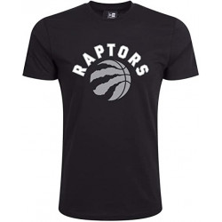 T-Shirt NBA Toronto Raptors New Era Team logo Noir