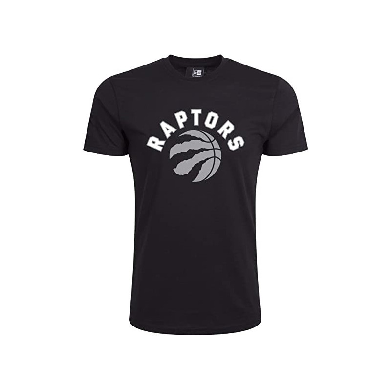 Men's New Era Team logo T-shirt NBA Toronto Raptors Black