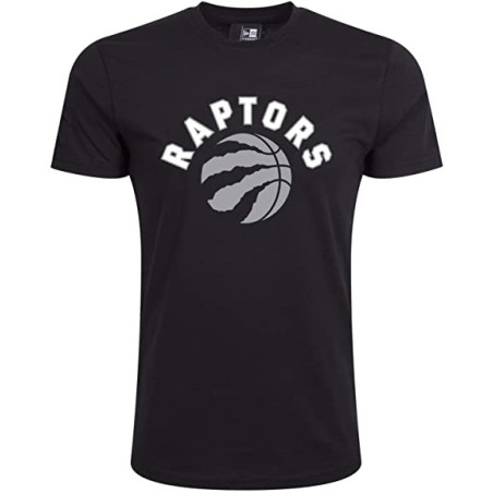T-Shirt NBA Toronto Raptors New Era Team logo Noir