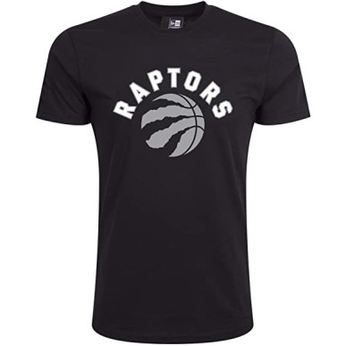 T-Shirt NBA Toronto Raptors New Era Team logo Noir