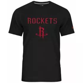 T-Shirt NBA Houston Rockets New Era team logo Noir pour Homme
