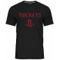 Men's New Era Team logo T-shirt NBA Houston Rockets Black