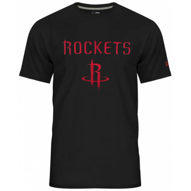 T-Shirt NBA Houston Rockets New Era team logo Noir pour Homme