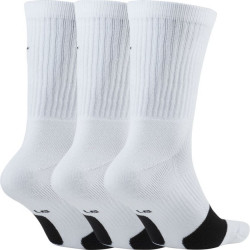 Chaussettes Nike Elite Everyday Blanc 3 paires