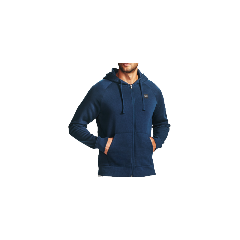 Sudadera Zip Under armour Rival Hoodie Azul