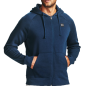 Sweat à capuche Zippé Under armour Rival Fleece bleu marine