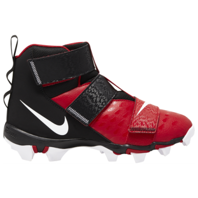 Crampons de Football Americain moulés Nike Force Savage Shark 2 Rouge pour Enfant