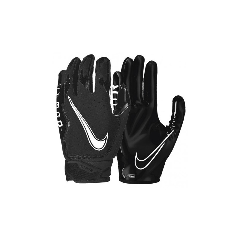 Guantes de futbol americano Nike vapor Jet 6.0 negro receiver