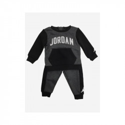 Ensemble Sweat et pantalon Jordan Fleece terry Gris pour Enfant