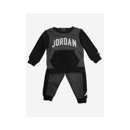 Kid's Jordan Fleece terry set Grey