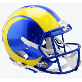 Casco de Futbol NFL Los Angeles Rams Riddell Replica Azul
