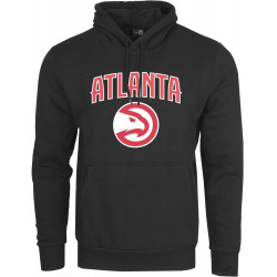 Sweat à Capuche NBA Atlanta Hawks New Era Team logo Noir
