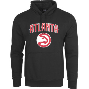 Men's New Era team logo PO Hoody NBA Atlanta Hawks Black