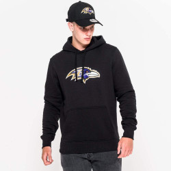 Hombre Sudadera de cuello redondo con estampa de los Baltimore Ravens, Hombre