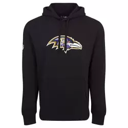 Sudadera NFL Baltimore Ravens New Era Team logo Black Hoody negro