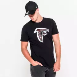 T-Shirt NFL Atlanta Falcons New Era Team Logo Noir Pour Homme