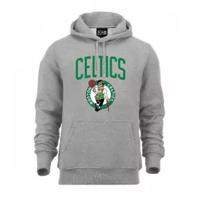 Sudadera NBA Boston Celtics New Era team logo gris para hombre