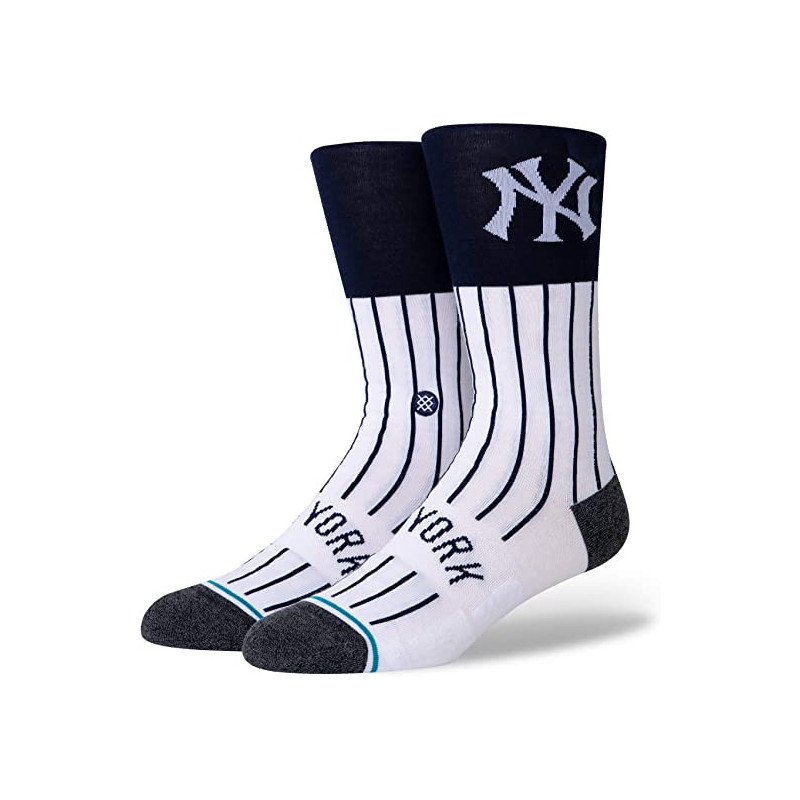 Calcetin MLB New York Yankees Stance Color blanco