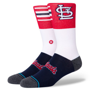 Stance Color MLB Sock St. Louis Cardinals White